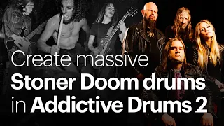 Get huge Stoner Doom drums in the style of Sleep and Electric Wizard