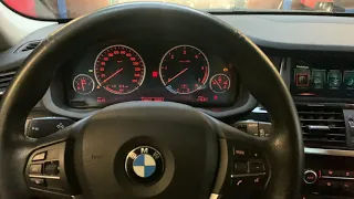 BMW X3 change menu language