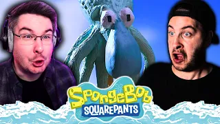 SPONGEBOB SQUAREPANTS Season 2 Episode 12 REACTION! | Pressure/The Smoking Peanut