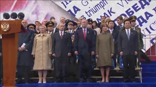 2005 Russian Victory Day Parade - March of the preobazhensky regiment