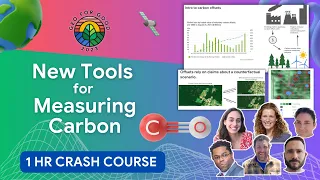 Emerging tools and methods to measure carbon, stocks, & leakage in climate change |Geo for Good 2023