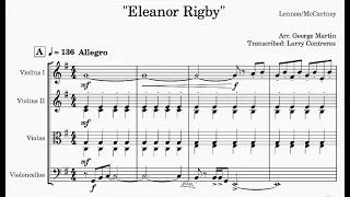 "Eleanor Rigby"- The most accurate transcription of #eleanorrigbytranscription#beatlestranscription