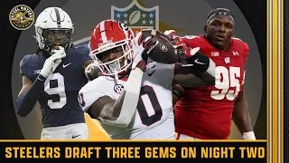 Steelers Draft Joey Porter Jr, Keeanu Benton, and Darnell Washington | Steelers Fans Reactions