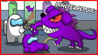 MONSTER PET DOG EVERYDAY LIFE - AMONG US IMPOSTOR ANIMATION