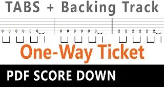 One-Way Ticket / Neil Sedaka / Guitar Tab+BackingTrack