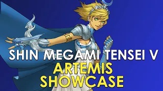 Shin Megami Tensei V - Artemis DLC Skill Showcase