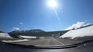 Driving from Coeur d’Alene Idaho, to Helena Montana, time lapse.