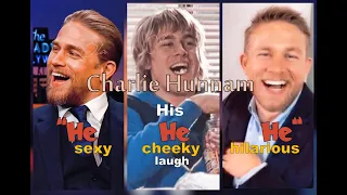 Charlie Hunnam 😍 His typical "HeHeHe" sexy laugh (compilation) #gameofmatching 4