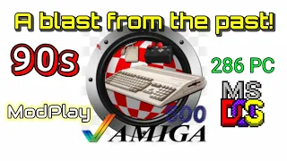 Modplay first Amiga tracker for PC MS-DOS & my Lost MOD file found @MarkJCox