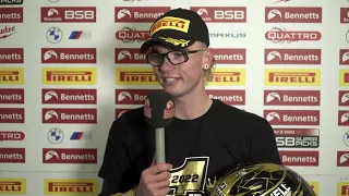 2022 Bennetts British Superbike champion Bradley Ray