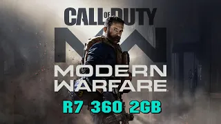 Call of Duty Modern Warfare Multiplayer R7 360 2GB