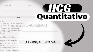 BETA HCG PARA SABER SE ESTÁ EVOLUINDO A GESTAÇÃO / SERÁ QUE EVOLUIU? 🙏🏼