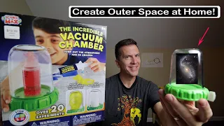 Reviewing the Incredible Vacuum Chamber Science Kit.  Is it incredible like it says on the box?