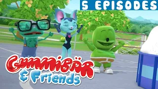 Gummy Bear Show Season 2 - EPISODES 6-10 - Gummibär And Friends