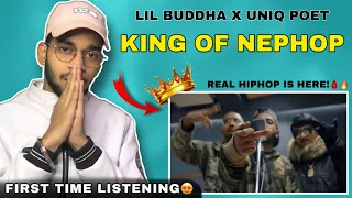 INDIAN REACT TO SACAR aka Lil Buddha ft. Uniq Poet KING OF NEPHOP | REACTION | KALAMZONE