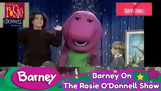 Barney on The Rosie O'Donnell Show (1998)