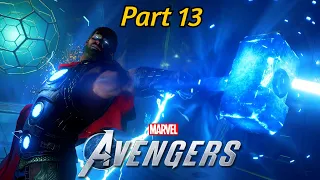 MARVELS AVENGERS Game Walkthrough | Reassemble: Part 13 - Finding Captain America (Xbox Game Pass)