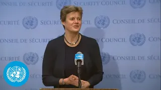 United Kingdom  on Afghanistan - Security Council Media Stakeout (12 May 2022)