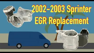 2002 Sprinter EGR Replacement T1N Repair