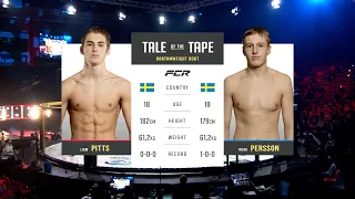 FCR 11: Liam Pitts vs Noah Hedenberg Persson | FCR MMA