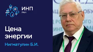 Какие цены на энергию и топливо могут и должны быть в России? || Б.И. Нигматулин