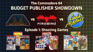 Commodore 64 Budget Publisher Showdown - Mastertronic vs Firebird vs Codemasters - Episode 1