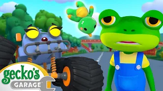 Molly Monster Truck's Flying Teddy | Gecko's Garage | Trucks For Children | Cartoons For Kids