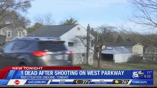 1 dead after shooting on West Parkway Ave in Knoxville
