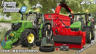 Selling 10 loads of SILAGE to BGA - 150.000€ | Hof Bergmann | Farming Simulator 22 | Episode 54