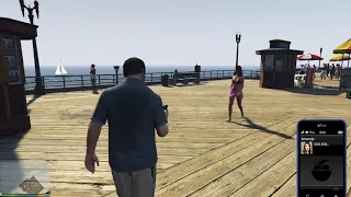 GTA 5  Amanda's call after Marriage Counseling mission,