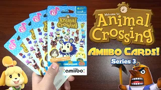 *Series 3* Animal Crossing Amiibo Card Opening! | Animal Crossing |