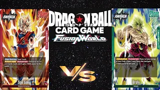 DBS Fusion World | Son Goku vs Broly Tournament Gameplay