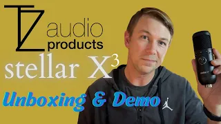 Unboxing & Demo: TZ Stellar X3 Condenser Mic (Tech Zone Audio Products)