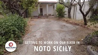 Getting to Work on Our Fixer House in Noto, Sicily