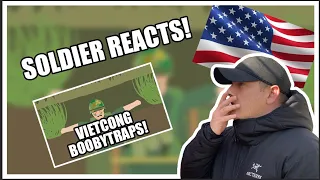 Horrifying Vietcong Booby Traps - Vietnam War (British Soldier Reacts)