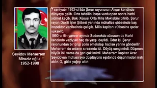 Azərbaycan Milli Qəhrəmanı-Seyidov Məhərrəm