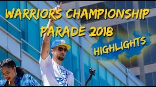 Golden State Warriors: CHAMPIONSHIP PARADE 2018