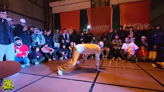 B BOY GRAVITY VS B BOY ILLY ILLSON-MATADOR INTERNATIONAL JAM 2022-SEMIFINALS- #DJERVINARANA