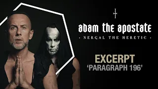 Adam the Apostate -  Excerpts 'Paragraph 196'