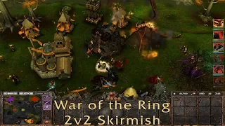 Lord of the Rings: War of the Ring - 2v2 Skirmish gameplay (No Commentary)