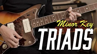 Essential Fretboard Knowledge: Minor key triads and how to use them