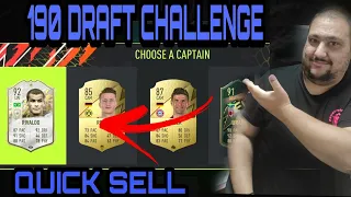 Aν δεν χτίσω 190 DRAFT, κάνω QUICK SELL 86+ SBC / DRAFT CHALLENGE / fifa 22 greek