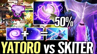 🔥 YATORO Faceless Void vs SKITER Razor — Mjollnir + EOS Bash 100% True King Carry Fight Dota 2 Pro