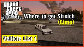 Where to find Stretch | GTA San Andreas Definitive Edition