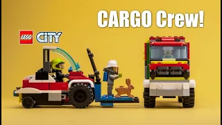 LEGO City 60374 alternative moc CARGO CREW preview