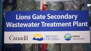 New Lions Gate Secondary Wastewater Treatment Plant to support cleaner waterways in Metro Vancouver