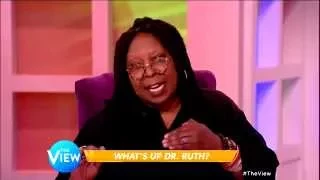 Whoopi Goldberg​ on Dr. Ruth's comments on College Rape