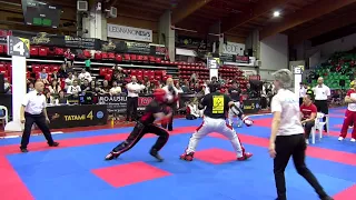 Elijah Everill v Gabriele Oliva Pointfighting Cup 2018