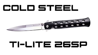 Cold Steel Ti-Lite Review | KnifeHog