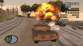 [ 2023 ] GTA San Andreas Vigilante Missions Completion In 12 Minutes Using A Tank!!!